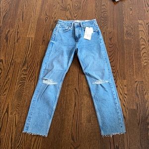Zara straight leg jean